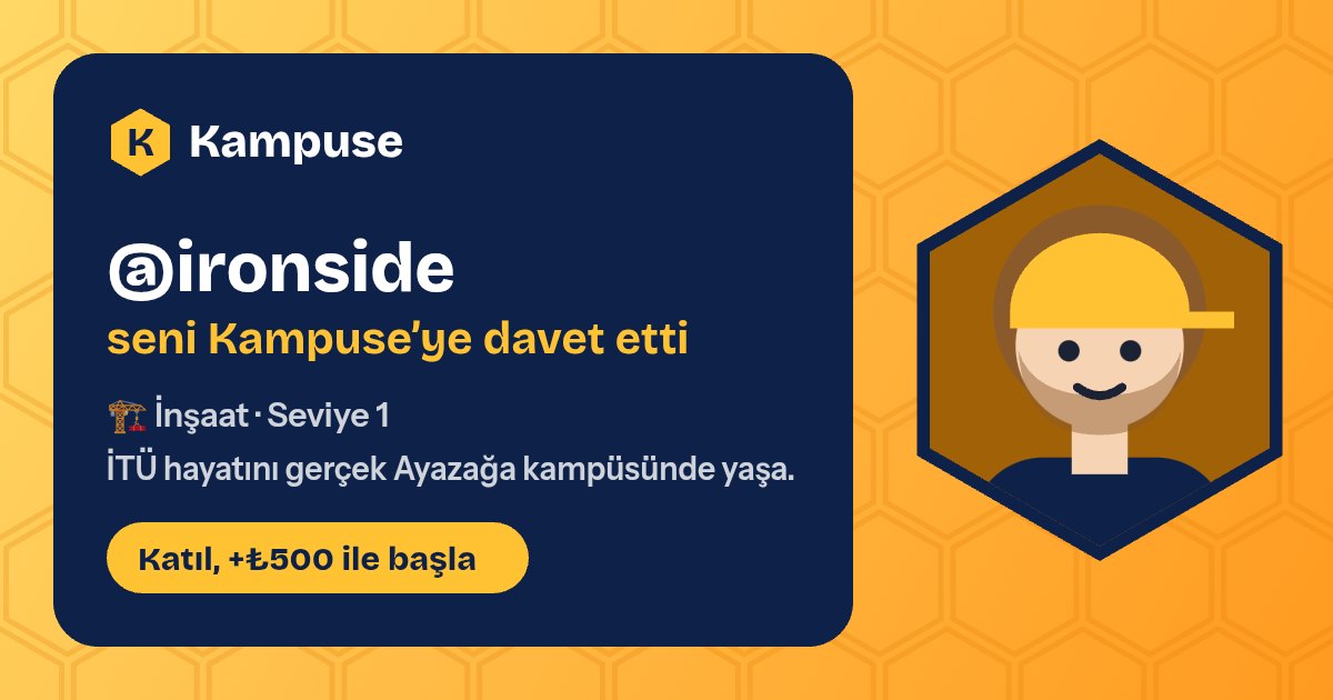 @ironside · Kampuse