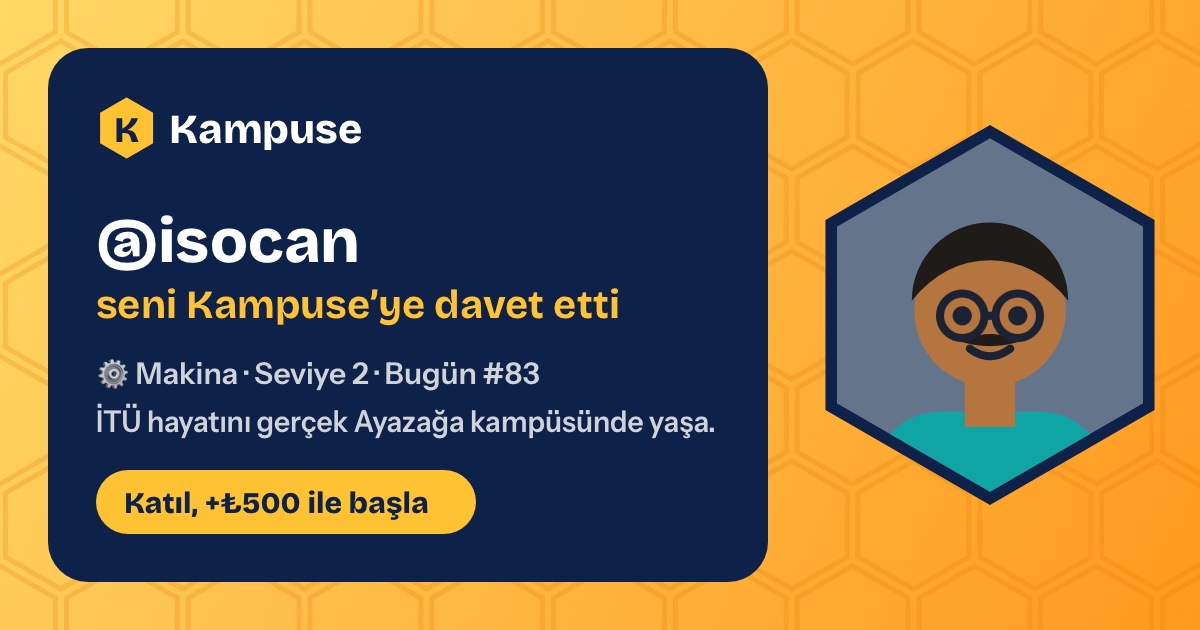 @isocan · Kampuse
