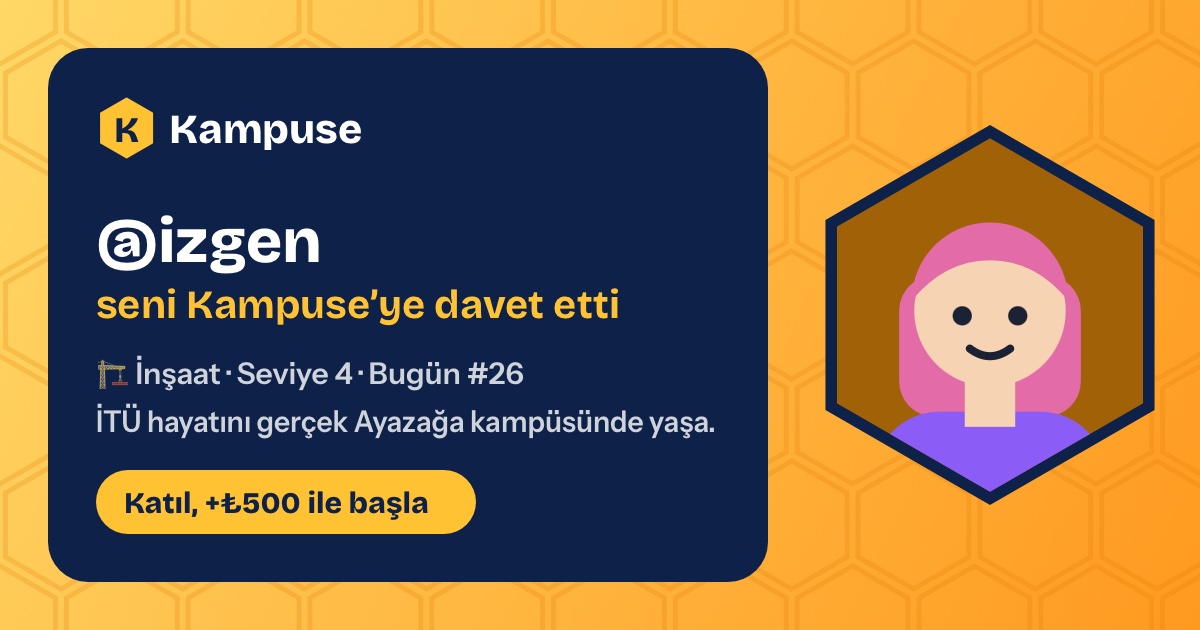 @izgen · Kampuse