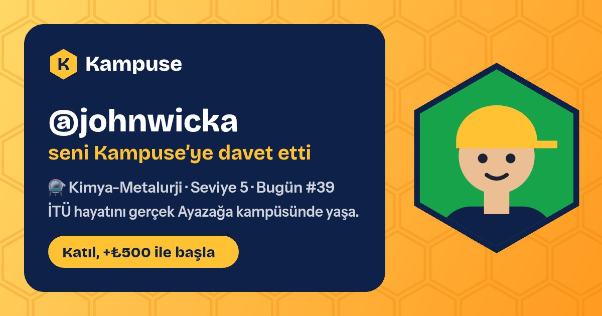 @johnwicka · Kampuse