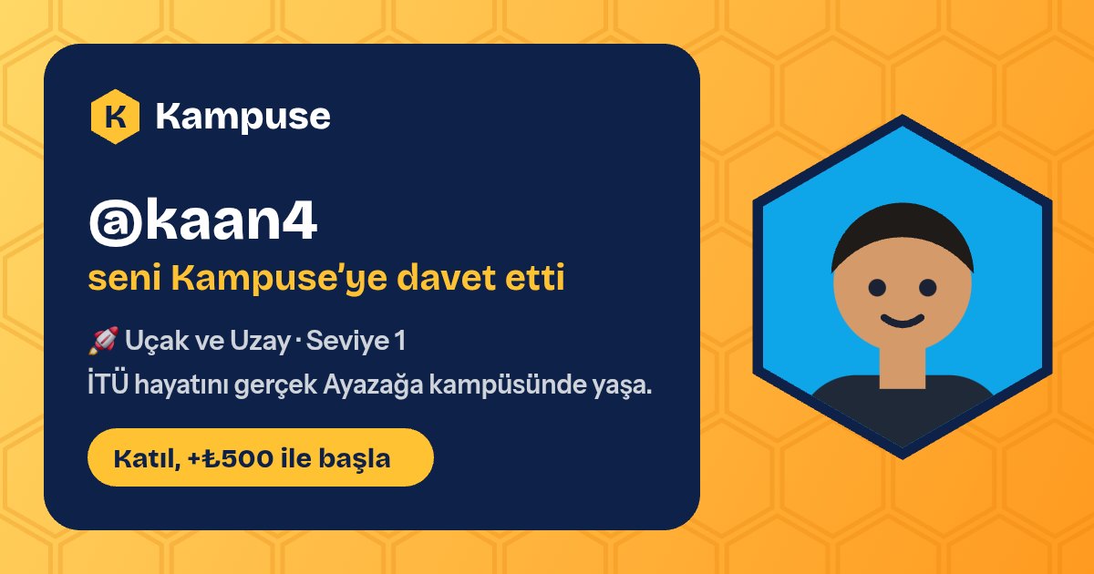 @kaan4 · Kampuse