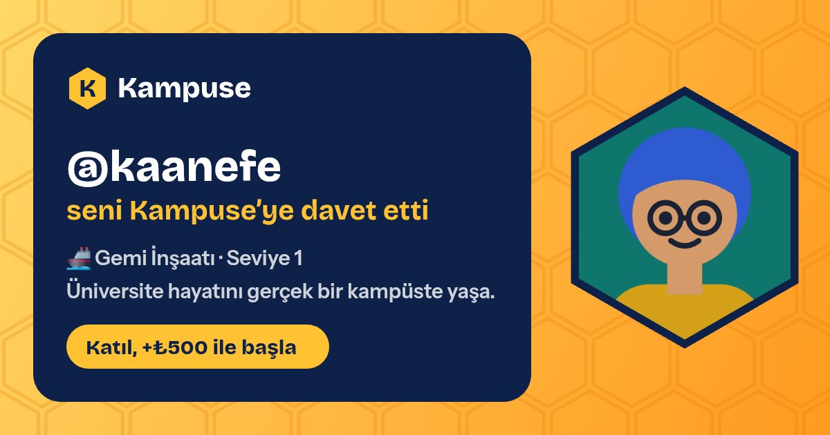 @kaanefe · Kampuse