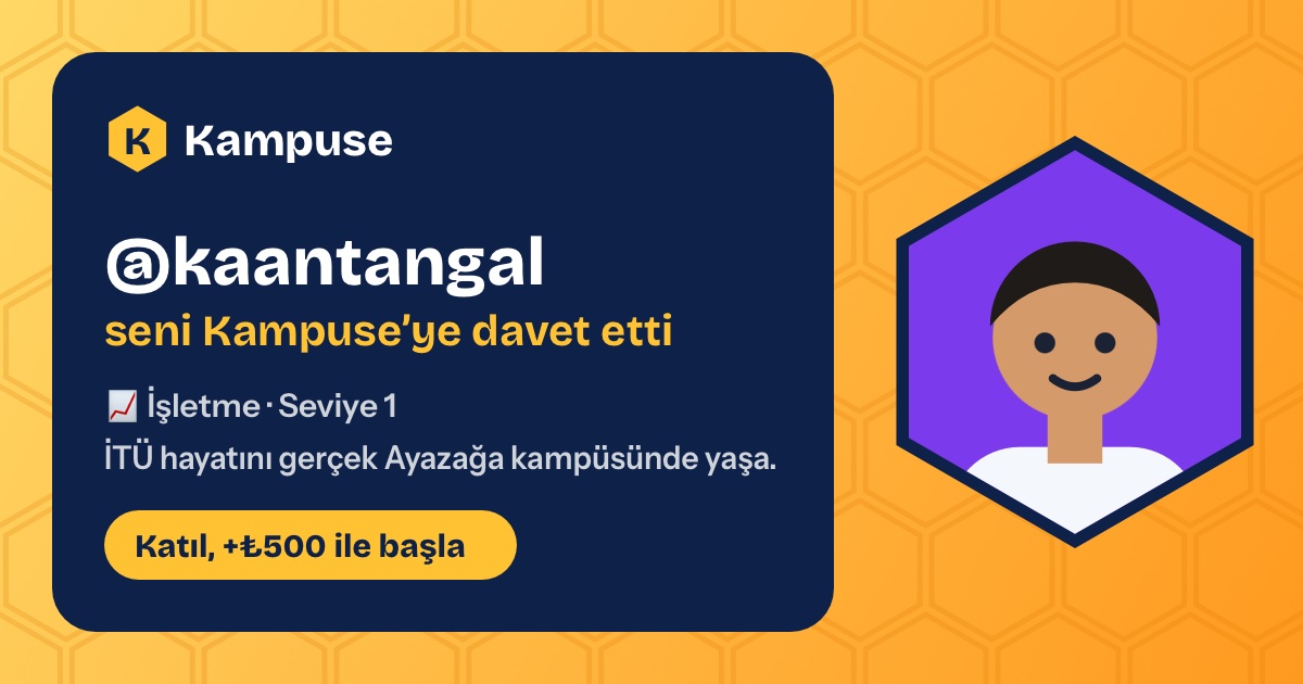 @kaantangal · Kampuse