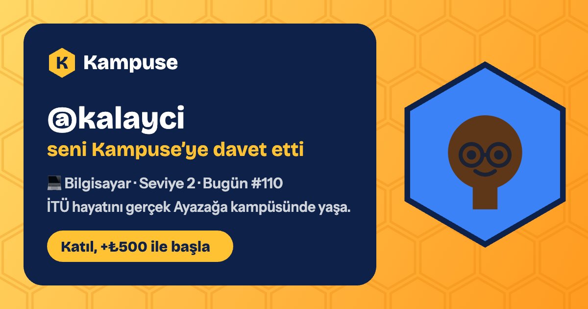 @kalayci · Kampuse