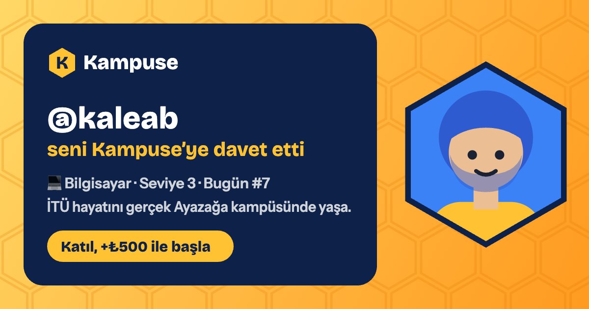 @kaleab · Kampuse