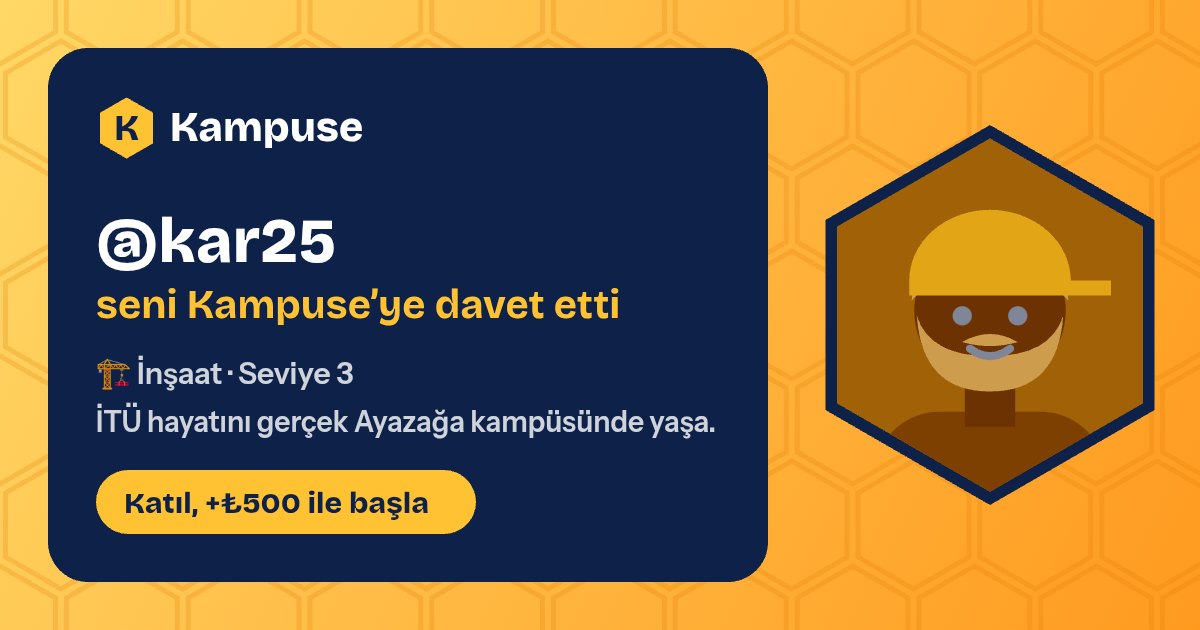 @kar25 · Kampuse