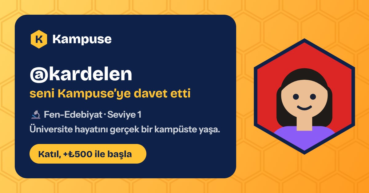 @kardelen · Kampuse