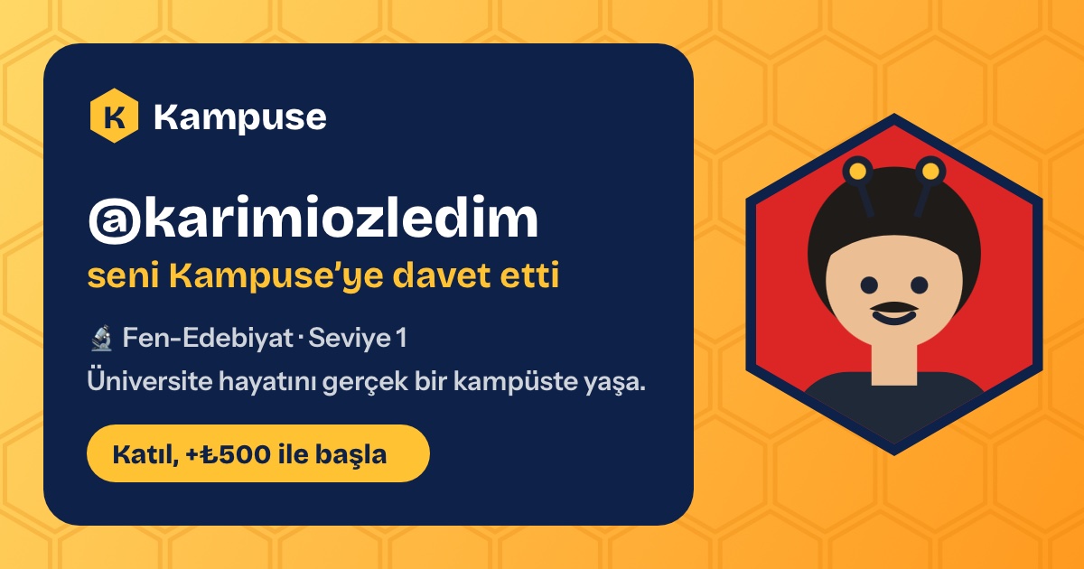 @karimiozledim · Kampuse
