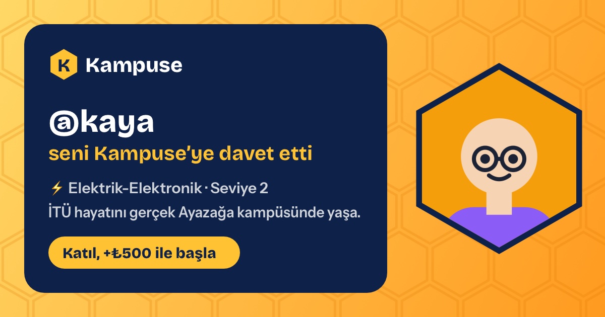 @kaya · Kampuse