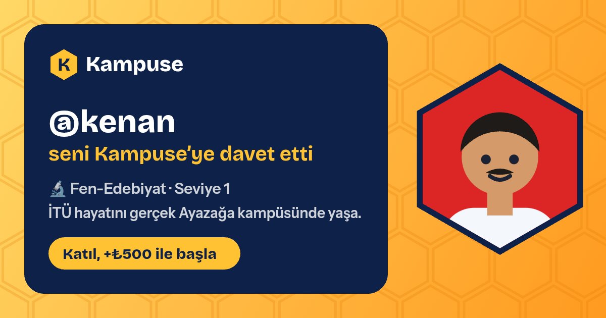@kenan · Kampuse