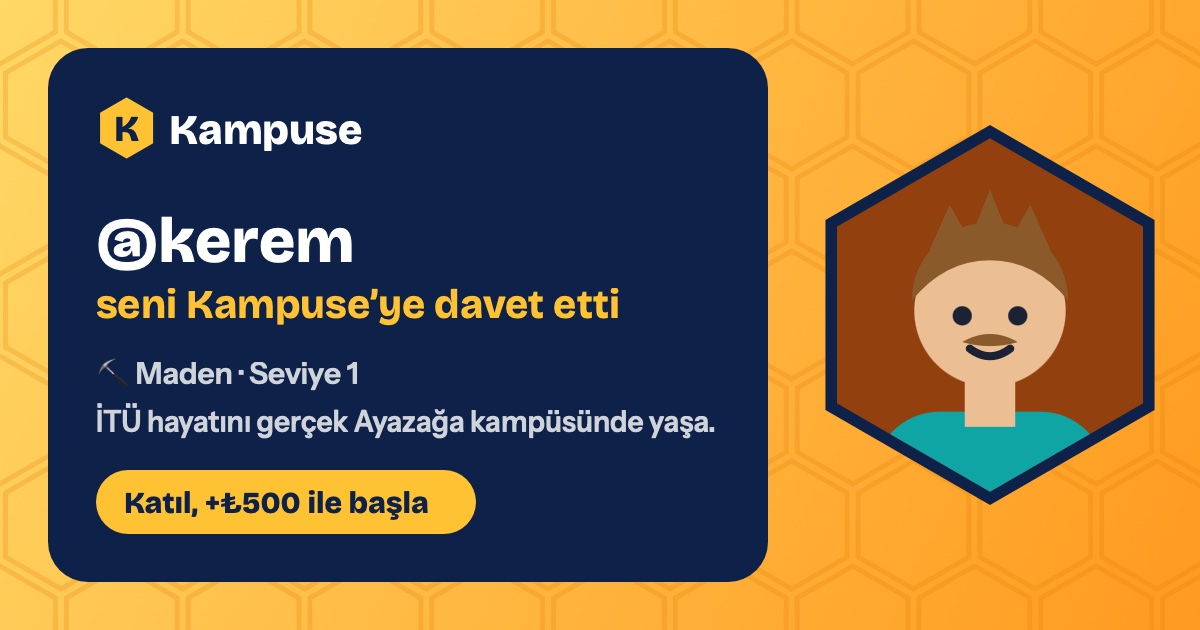 @kerem · Kampuse