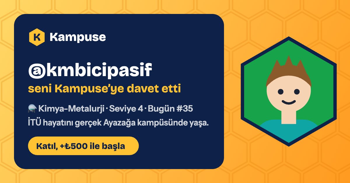 @kmbicipasif · Kampuse