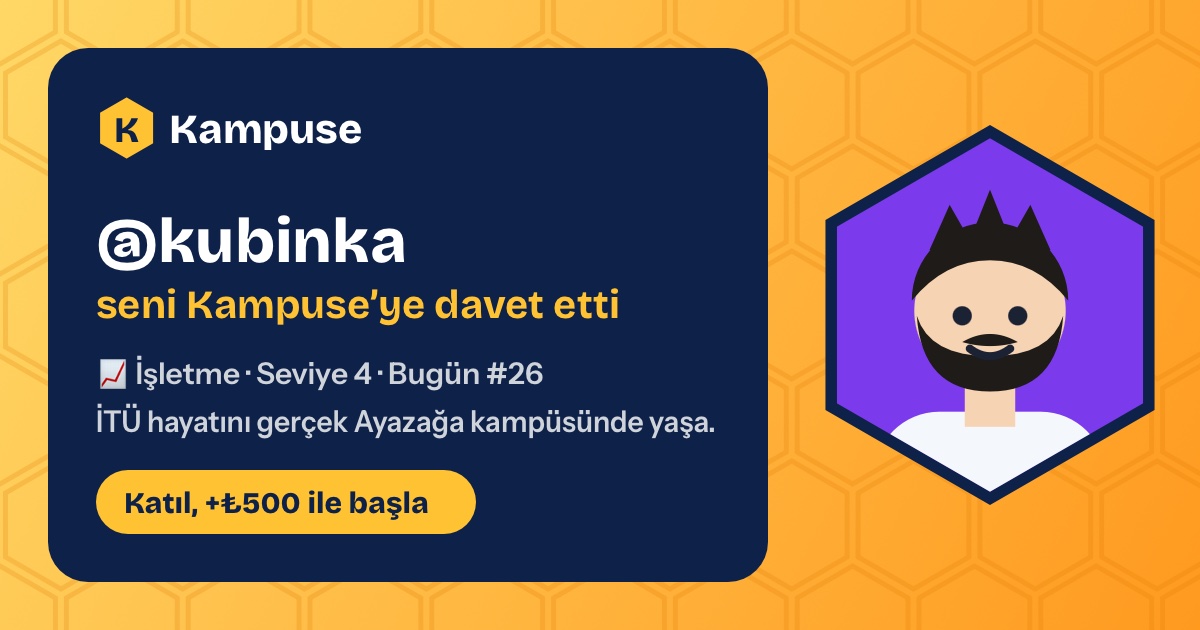 @kubinka · Kampuse