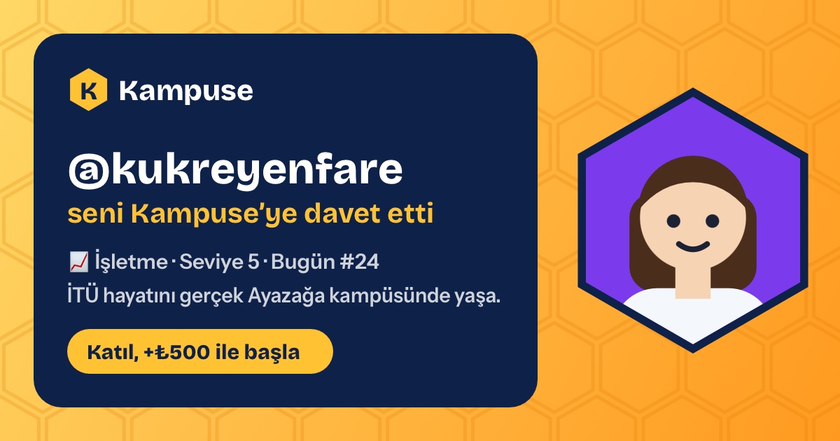 @kukreyenfare · Kampuse