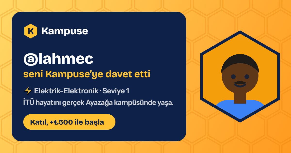 @lahmec · Kampuse