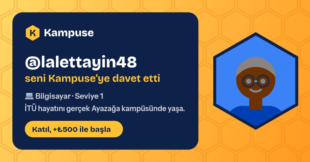 @lalettayin48 · Kampuse