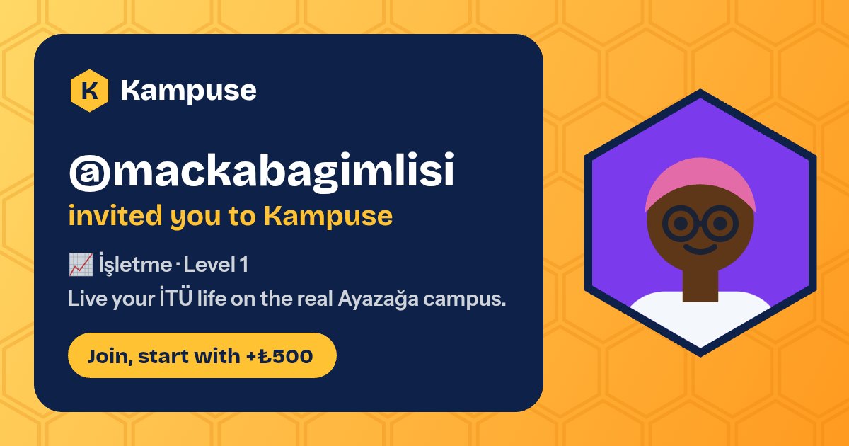@mackabagimlisi · Kampuse