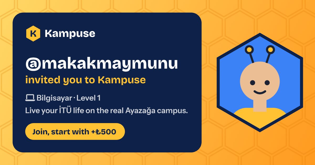 @makakmaymunu · Kampuse