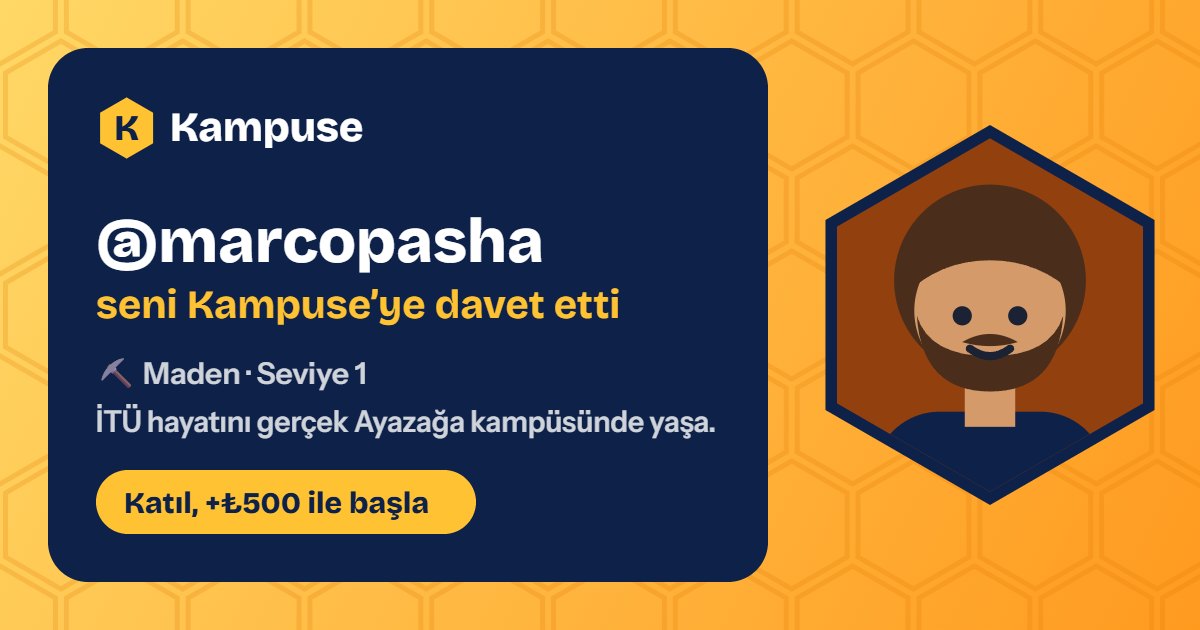 @marcopasha · Kampuse