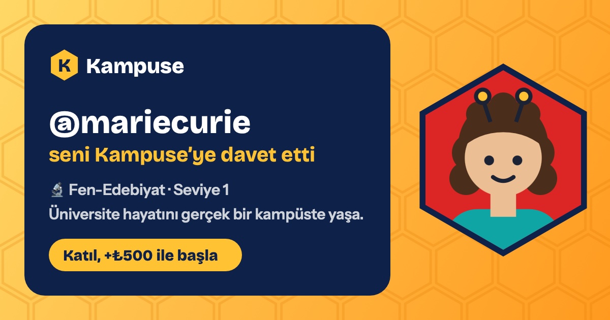 @mariecurie · Kampuse