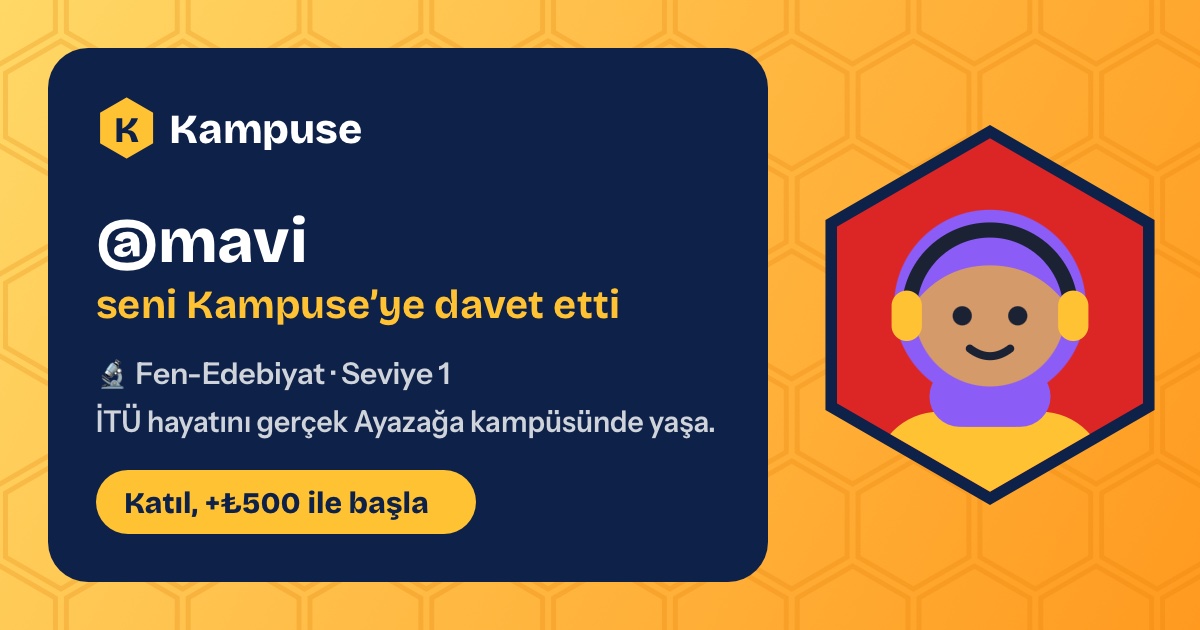 @mavi · Kampuse