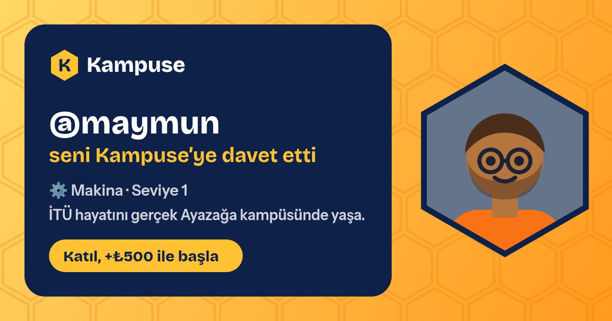 @maymun · Kampuse