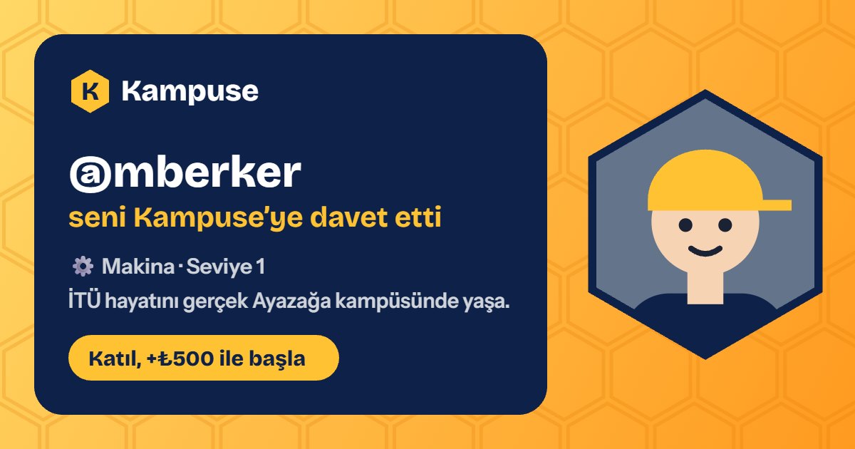 @mberker · Kampuse