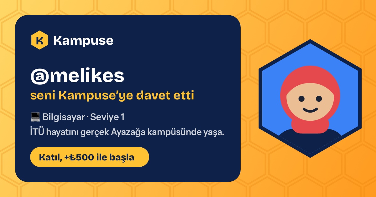 @melikes · Kampuse