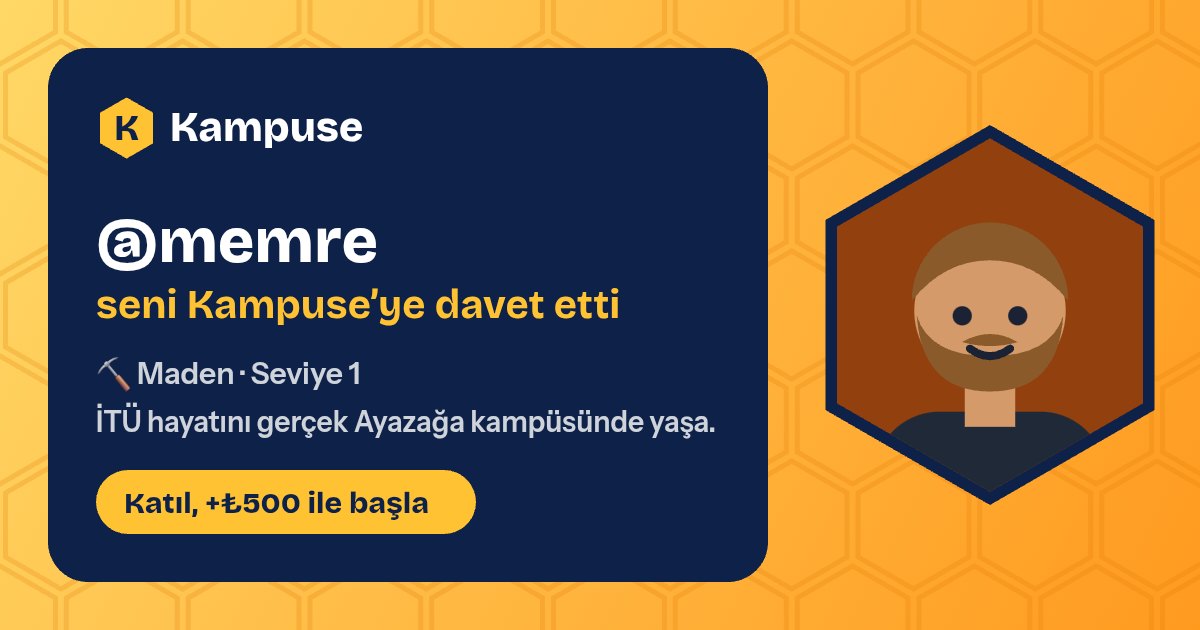 @memre · Kampuse