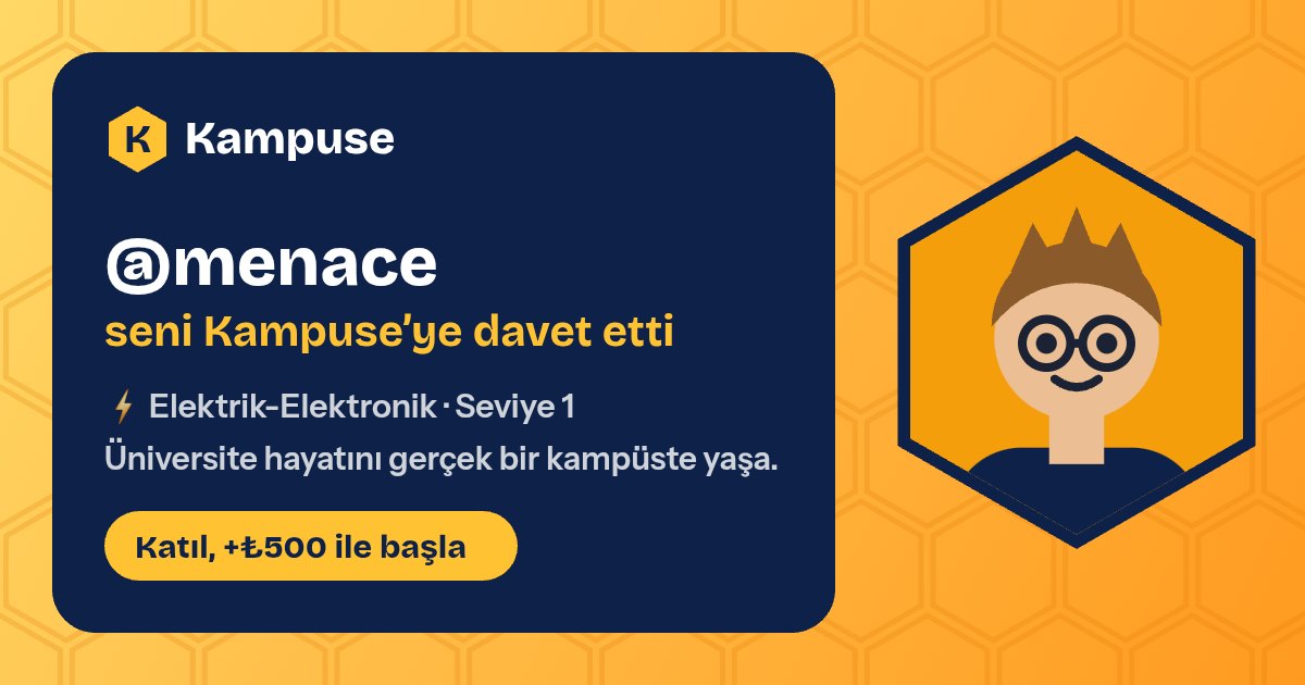 @menace · Kampuse