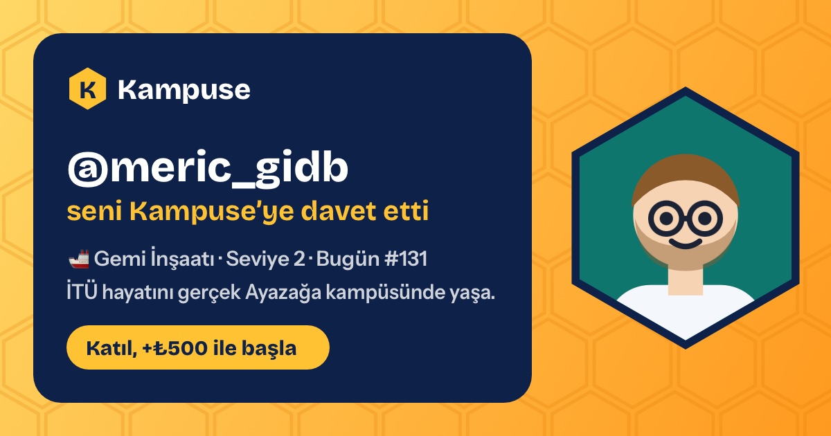 @meric_gidb · Kampuse