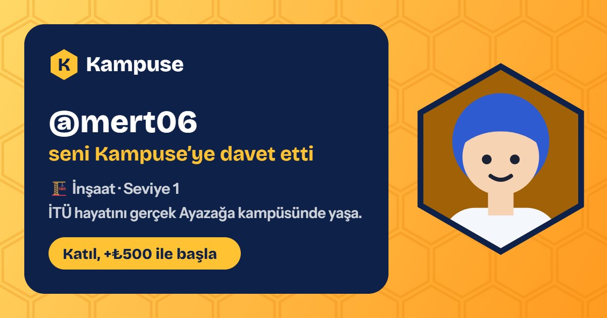@mert06 · Kampuse