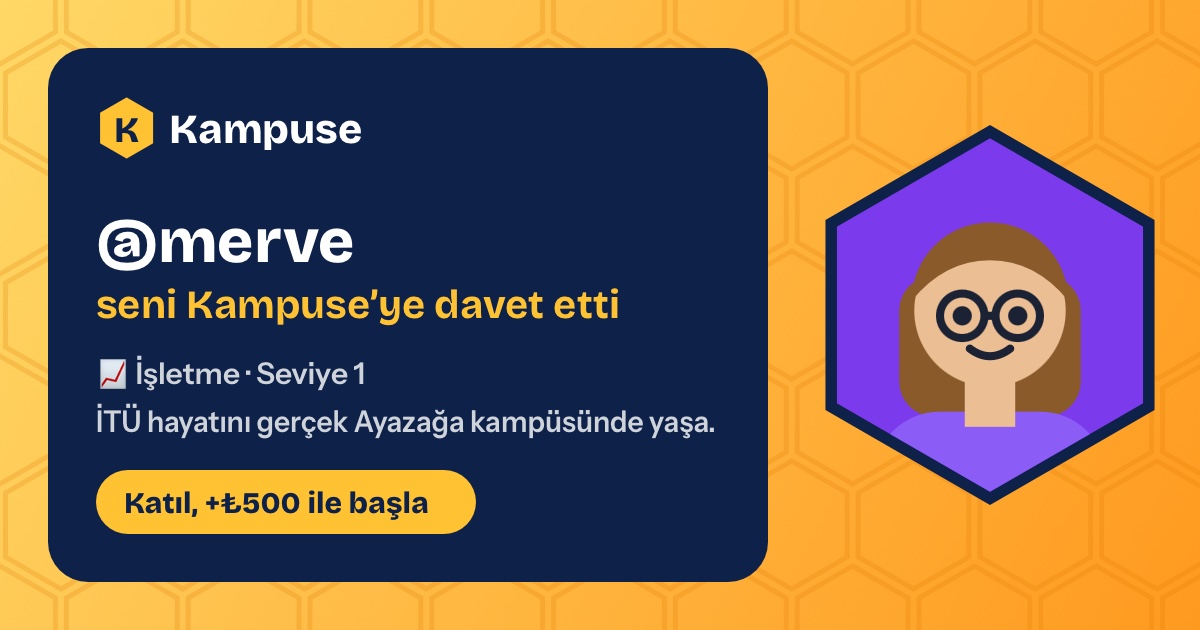 @merve · Kampuse
