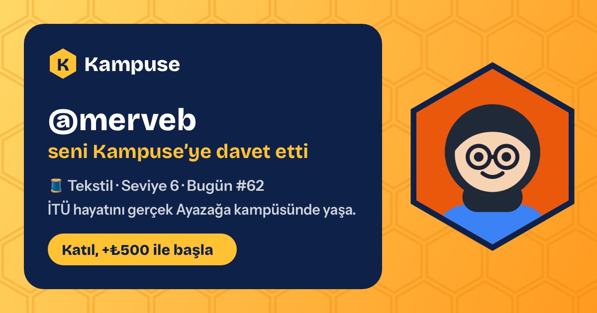 @merveb · Kampuse