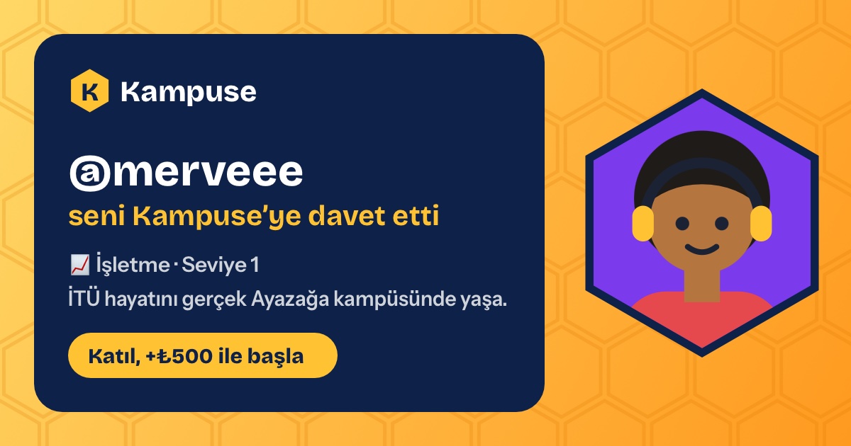 @merveee · Kampuse