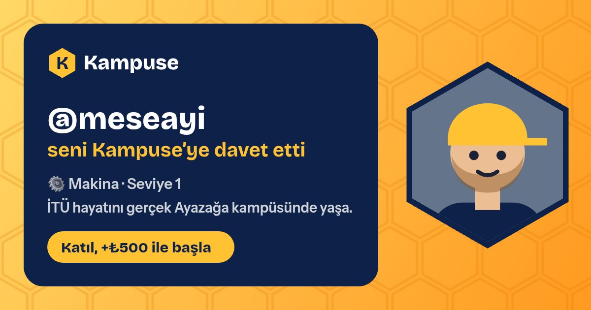 @meseayi · Kampuse