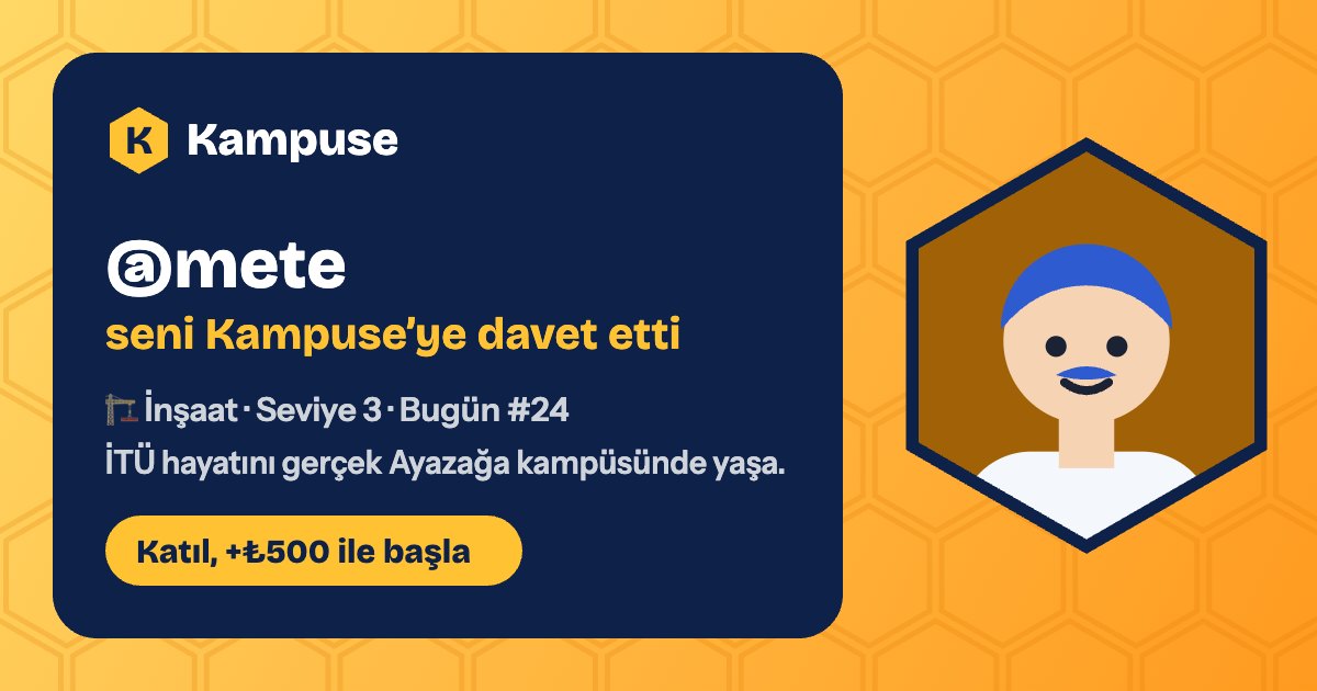 @mete · Kampuse
