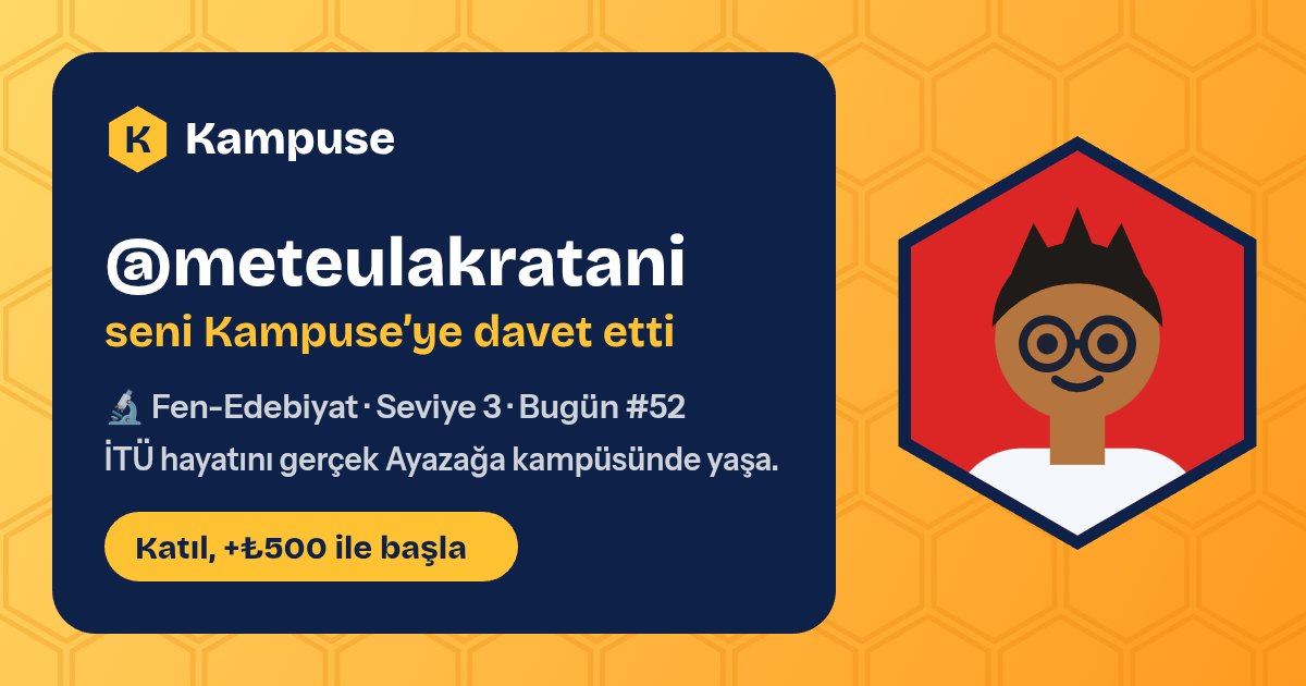 @meteulakratani · Kampuse