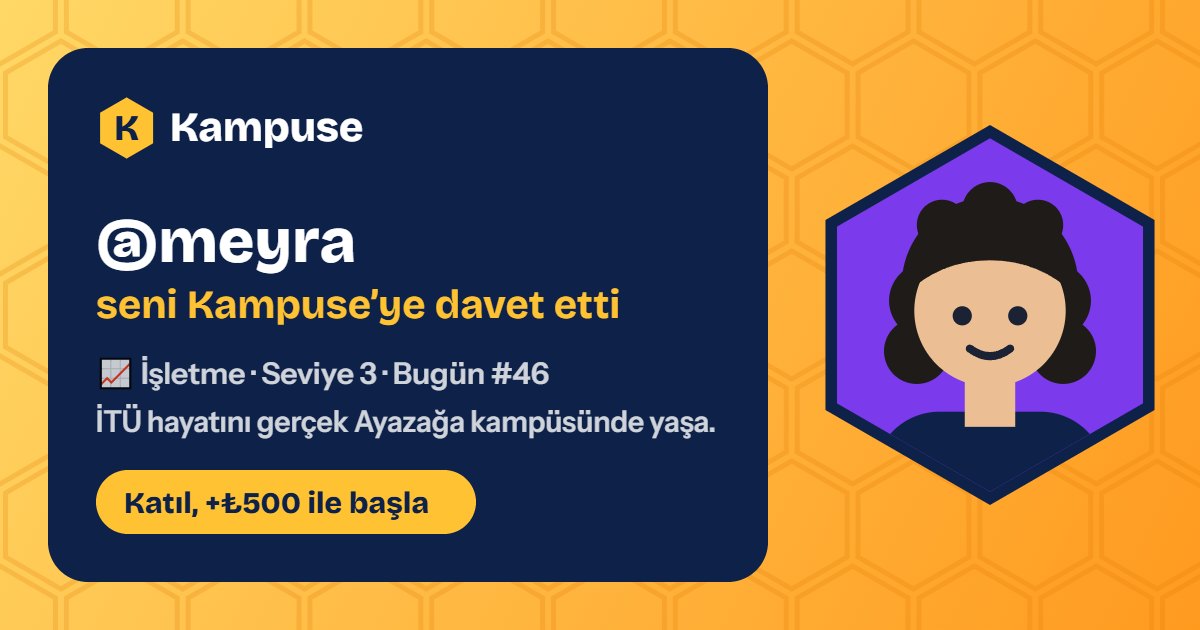@meyra · Kampuse