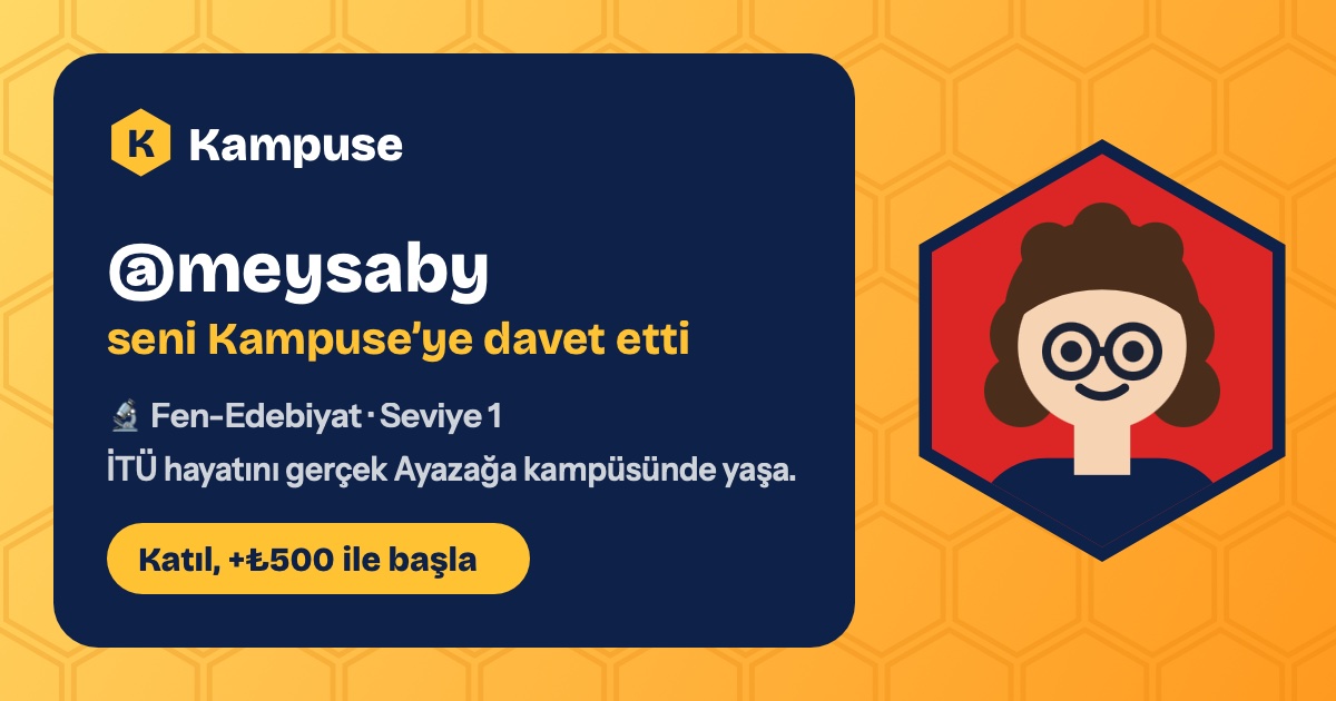 @meysaby · Kampuse