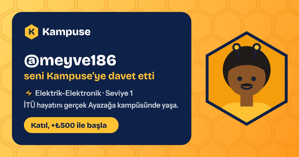 @meyve186 · Kampuse