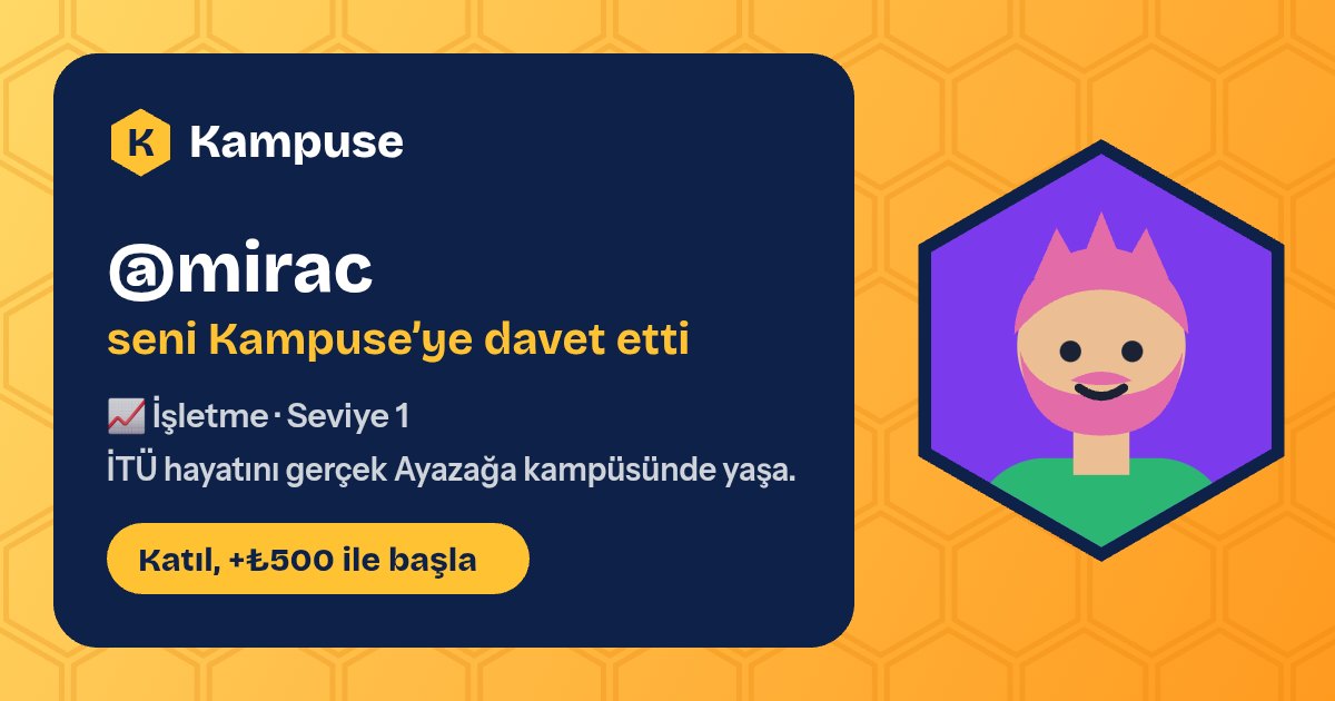 @mirac · Kampuse