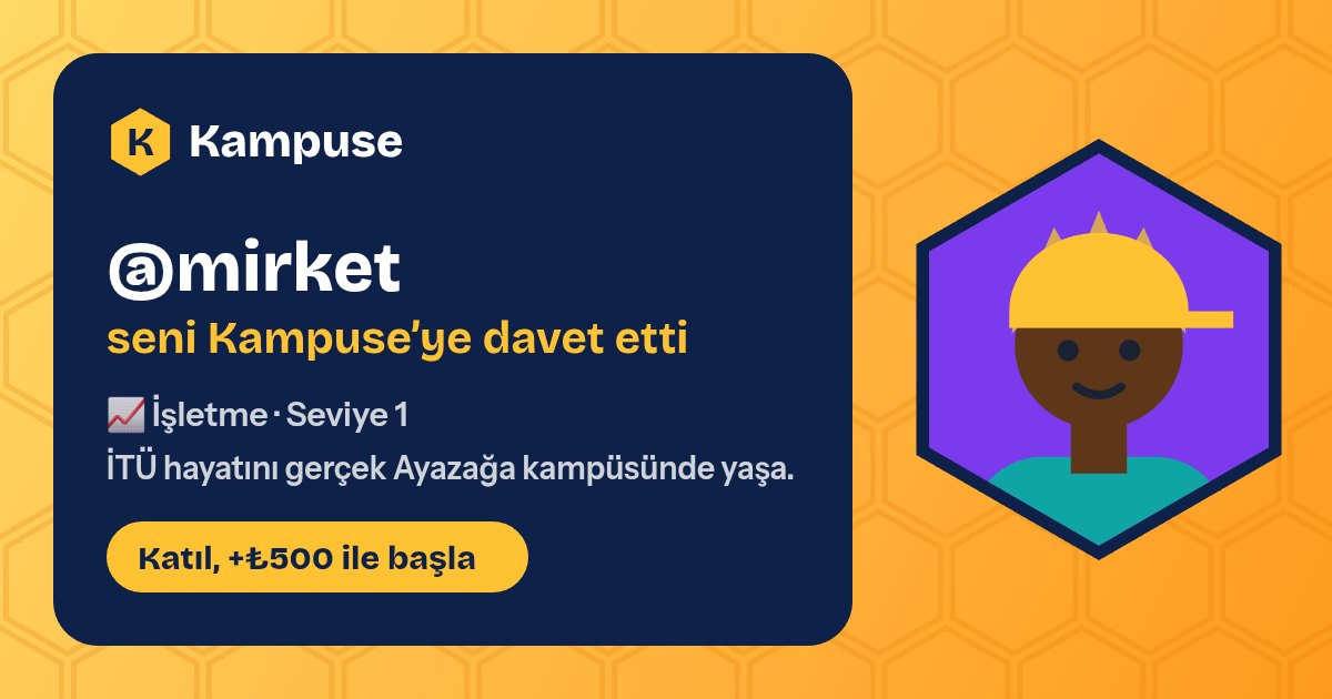 @mirket · Kampuse