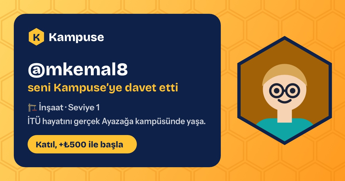 @mkemal8 · Kampuse
