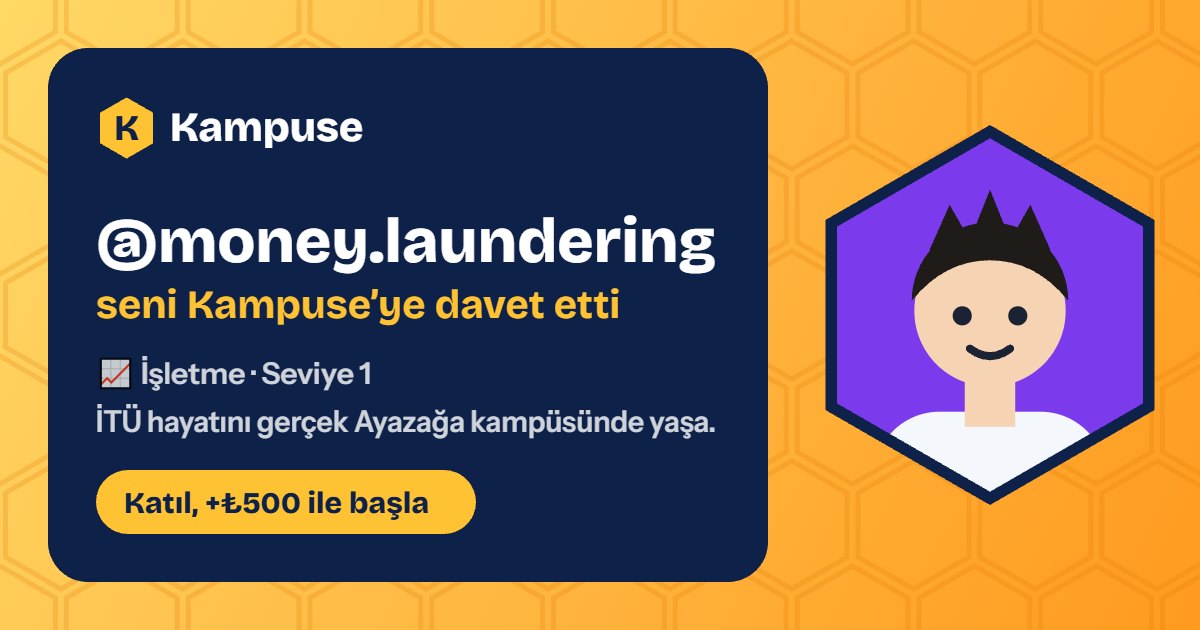 @money.laundering · Kampuse