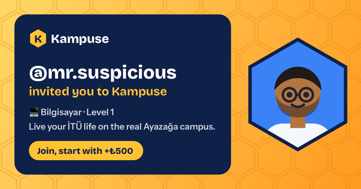 @mr.suspicious · Kampuse