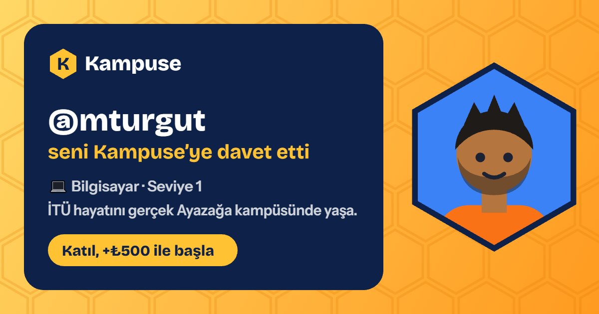 @mturgut · Kampuse