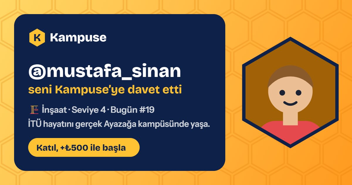 @mustafa_sinan · Kampuse
