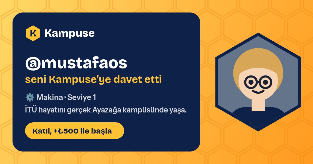@mustafaos · Kampuse