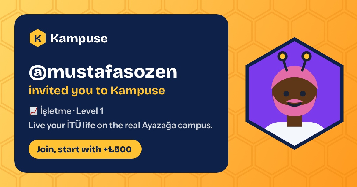 @mustafasozen · Kampuse